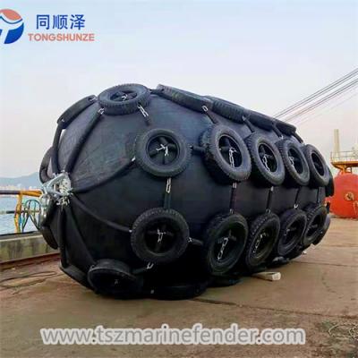 Pneumatic Marine Rubber Fender With Used Aircraft Tires